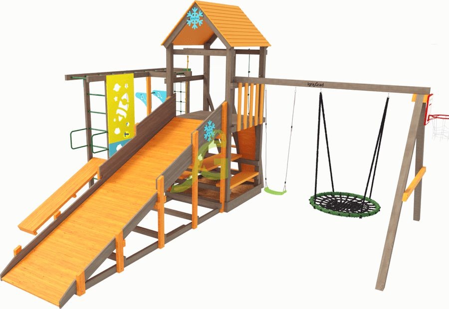 Детская площадка IgraGrad Спорт 1 с зимним модулем